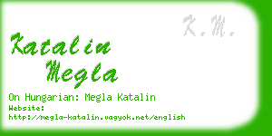 katalin megla business card